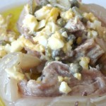 testina di vitello con salsa gribiche N° 875 Guida di Pierrette