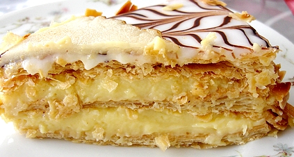 recette- dessert- gateau- mille feuille du GUIDE DE PIERRETTE - www.cuisine-francaise.org 