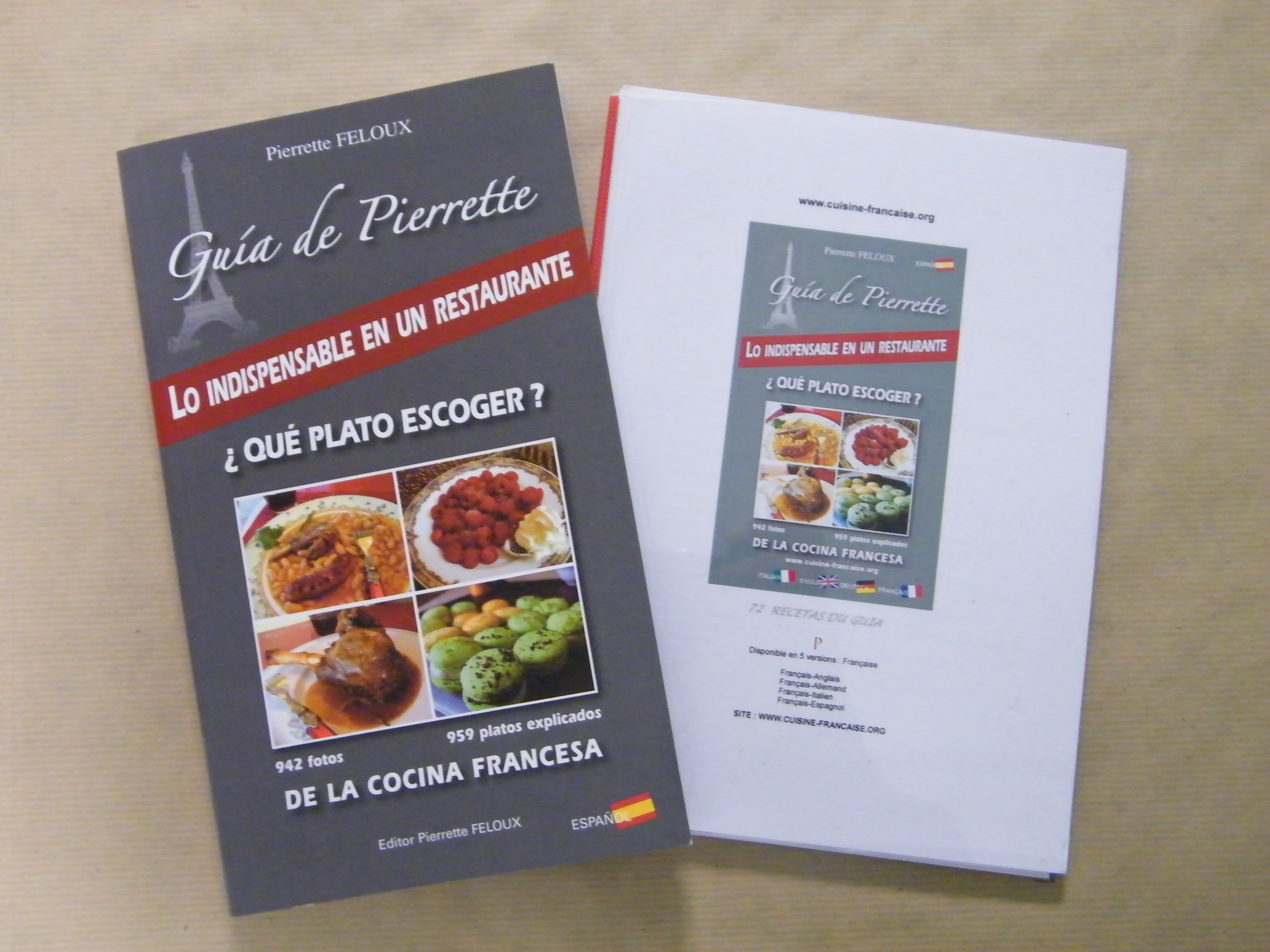 cuisine francaise en espagnol